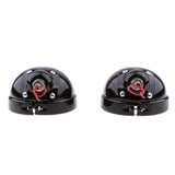 Maxbell 4.5" Motorcycle Fog Light Bracket Mounting Housing for Harley Black