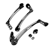 Maxbell Cut Brake Arm Kit Shift Lever with Shifter Pegs For Harley Touring 14-16
