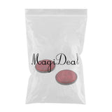 Max 2 Pieces Round Reflectors Universal for Motorcycle ATV Dirt Bike Red