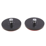 Max 2 Pieces Round Reflectors Universal for Motorcycle ATV Dirt Bike Red