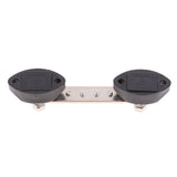 Maxbell Set of Marine 316 Stainless Steel Insulated Terminal Block Dual Studs 4mm