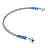 Maxbell Motorcycle Brake Oil Hose Line Pipe Fitting Stainless Steel Braided 39cm