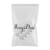 Maxbell 10pcs Eyes Bolts M8 Metric Threaded Marine Grade Boat Stainless Steel Lifting