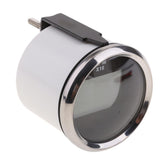 Maxbell 52mm 2" Digital Display Tachometer Gauge for Marine Boat Black Chrome