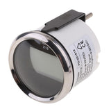 Maxbell 52mm 2" Digital Display Tachometer Gauge for Marine Boat Black Chrome