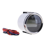 Maxbell 52mm 2" Digital Display Tachometer Gauge for Marine Boat Black Chrome
