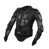 Max HEROBIKER Full Body Protective Armour Jacket Spine Chest Protection L