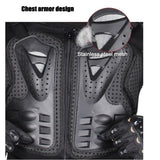 Max HEROBIKER Full Body Protective Armour Jacket Spine Chest Protection L