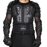 Max HEROBIKER Full Body Protective Armour Jacket Spine Chest Protection L