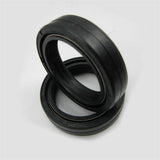 Max Pair Black Motorcycle Shock Absorption Rubber Oil Seal for Honda
