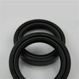Max Pair Black Motorcycle Shock Absorption Rubber Oil Seal for Honda