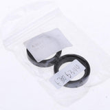 Max Pair Black Motorcycle Shock Absorption Rubber Oil Seal for Honda