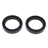 Max Pair Black Motorcycle Shock Absorption Rubber Oil Seal for Honda