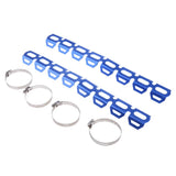 Max Exhaust Muffler Pipe Heat Shield for BMW R1200GS F800 F700 F650 GS Blue