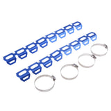 Max Exhaust Muffler Pipe Heat Shield for BMW R1200GS F800 F700 F650 GS Blue
