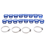 Max Exhaust Muffler Pipe Heat Shield for BMW R1200GS F800 F700 F650 GS Blue