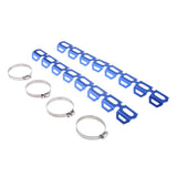 Max Exhaust Muffler Pipe Heat Shield for BMW R1200GS F800 F700 F650 GS Blue