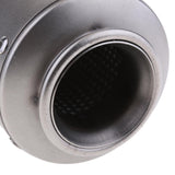 Maxbell Universal Motorcycle Modified Exhaust Muffler Pipe for Yamaha Kawasaki 36-51mm Silver