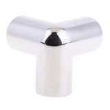 Maxbell Heacy Duty Stainless Steel Boat Hand Rail Fitting 22mm 3 Way Corner Elbow