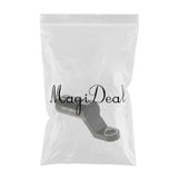 Max Motowolf Motorcycle Rearview Mirror Expander Bracket Adapter Holder Mount Black