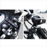 Max Motowolf Motorbike Rearview Mirror Rotatable Extension Bracket Holder Mounts