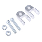 Max Height Extension Shock Absorber Motorbike Jack Up Riser Suspension Silver
