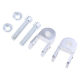 Max Height Extension Shock Absorber Motorbike Jack Up Riser Suspension Silver