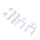 Max Height Extension Shock Absorber Motorbike Jack Up Riser Suspension Silver