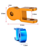 Max Height Extension Shock Absorber Motorbike Jack Up Riser Suspension Gold