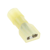 Maxbell 100 Pieces Fully Female & Male Spade Terminals Crimp Connector 12-10AWG