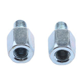 Maxbell Motorcycle Rearview Mirror 8mm Left Hand Thread to 8mm Left Hand Thread Screw