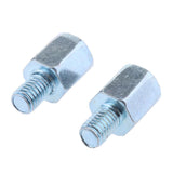 Maxbell Motorcycle Rearview Mirror 8mm Left Hand Thread to 8mm Left Hand Thread Screw