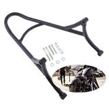 Max Black Short Sissy Bar Backrest For Harley Sportster 1200 883 XL 04-16