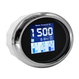 Max 85mm Digital Speedometer, Tachometer and Multimeter, 6 In 1 Functions
