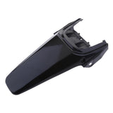 Max Rear Fender Mudguard Tail Mud Guard for CRF70 PIT PRO Trail Dirt Bike Black