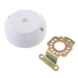 Maxbell Marine Cable Steering 90 Degree Bezel Kit Boat Outboard Engine Helm White