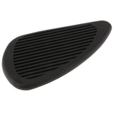 Max Motorcycle Gas Tank Pad Traction Side Fuel Knee Grips Decal Cafe Racer Black