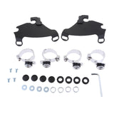 Maxbell 39mm Gauntlet Fairing Trigger Lock Mount Kit For Harley Dyna Sportster XL883