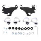 Maxbell 39mm Gauntlet Fairing Trigger Lock Mount Kit For Harley Dyna Sportster XL883