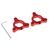 Max CNC Aluminum Motorcycle Front Suspension Fork Preload Adjusters 17mm Red