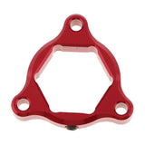 Max CNC Aluminum Motorcycle Front Suspension Fork Preload Adjusters 22mm Red
