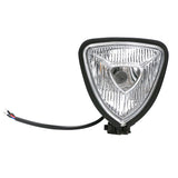 Max Motorbike Retro Triangle LED Headlight for Harley Tourism Suzuki Honda White