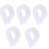 Maxbell Marine Nylon Thimble for Docking Boat Sailboat Anchor Rope 10mm Set of 5