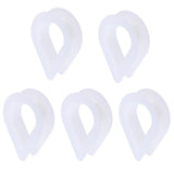 Maxbell Marine Nylon Thimble for Docking Boat Sailboat Anchor Rope 10mm Set of 5