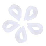 Maxbell Marine Nylon Thimble for Docking Boat Sailboat Anchor Rope 10mm Set of 5