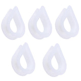 Maxbell Marine Nylon Thimble for Docking Boat Sailboat Anchor Rope 12mm Set of 5