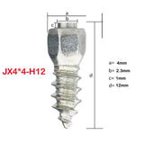 Maxbell Screw In Tire Stud Spikes Wheel Tyres Snow Chains Studs For Bike Scooter