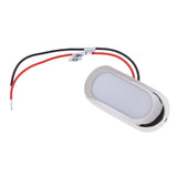 Maxbell 3" LED Oblong Courtesy Light Surface Mount Boat Yacht Stair Deck Garden Blue