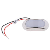 Maxbell 3" LED Oblong Courtesy Light Surface Mount Boat Yacht Stair Deck Garden Blue