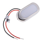 Maxbell 3" LED Oblong Courtesy Light Surface Mount Boat Yacht Stair Deck Garden Blue